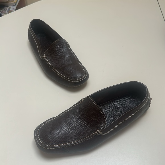 TOD’S LEATHER FLATS Size 10 - Picture 5 of 15